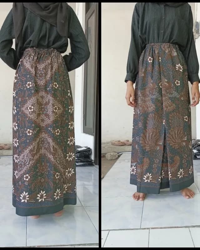Sarung Tenun Wadimor - Motif Hujan